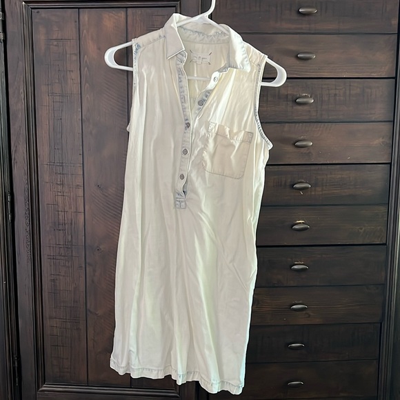 lou and grey denim dress Lou & Grey Long Sleeve Denim Dress, Medium